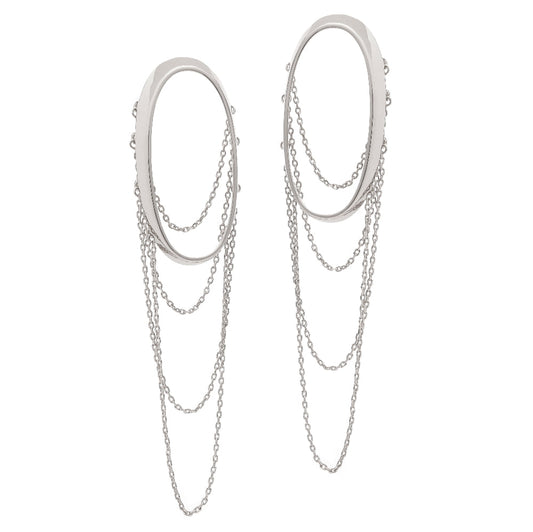 Joycy Chains Drops Casual Earrings